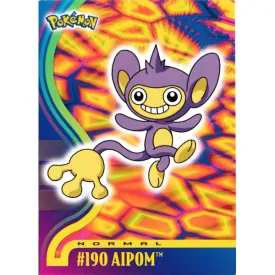 Aipom (190) [Topps Pokemon Johto Series 1]