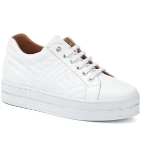 Amira Leather Platform Trainers - AMIRA / 318 440