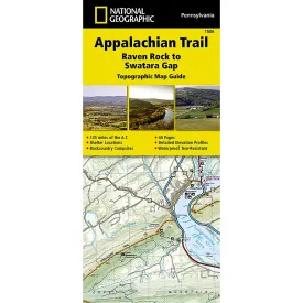 Appalachian Trail Map, Raven Rock to Swatara Gap [Pennsylvania]