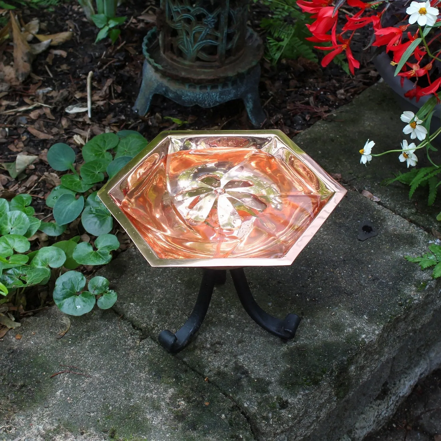 Bee Fountain and Birdbath