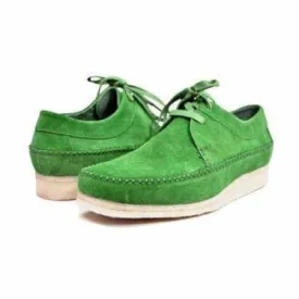 British Walkers Weaver Somerset Men's Green Suede