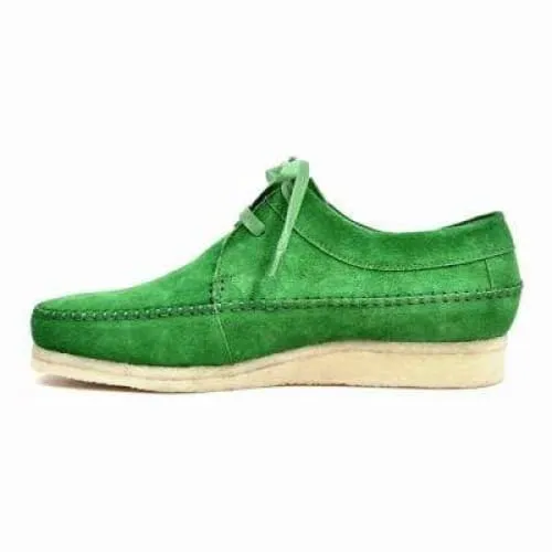 British Walkers Weaver Somerset Men's Green Suede