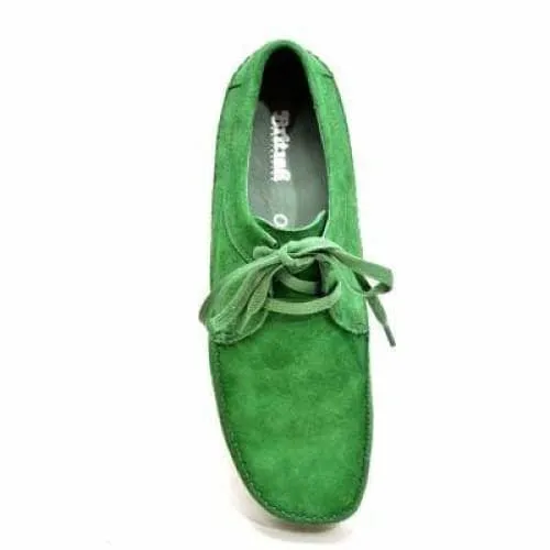 British Walkers Weaver Somerset Men's Green Suede