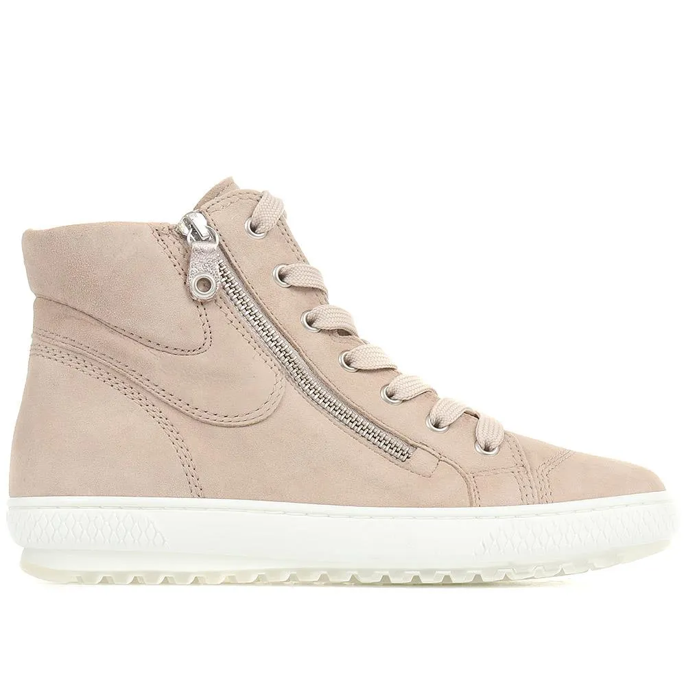 Bulner Suede High-Top Trainers - GAB35514 / 321 584