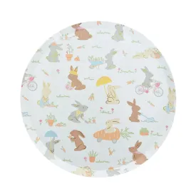 Bunnies in the Garden Lg Plates