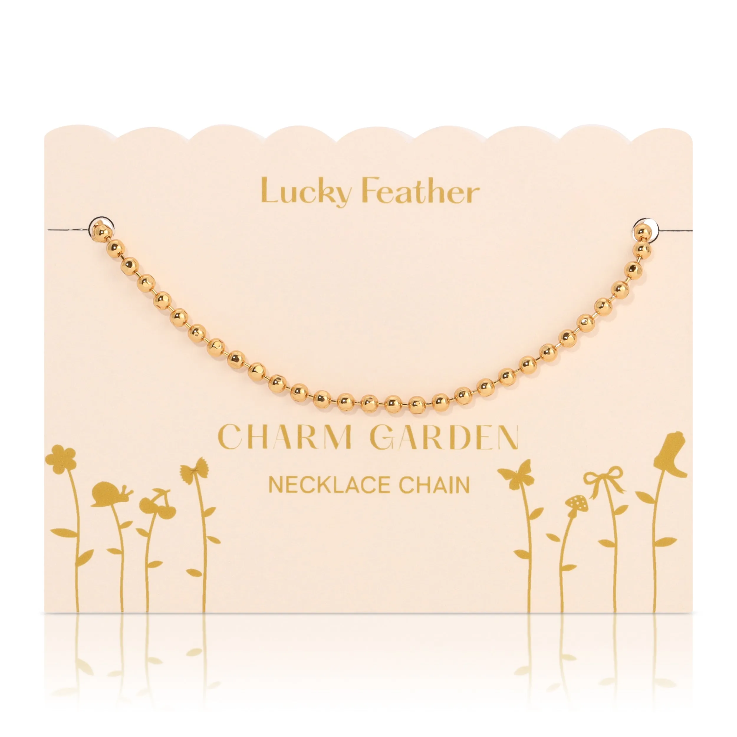 Charm Garden Necklace - Gold