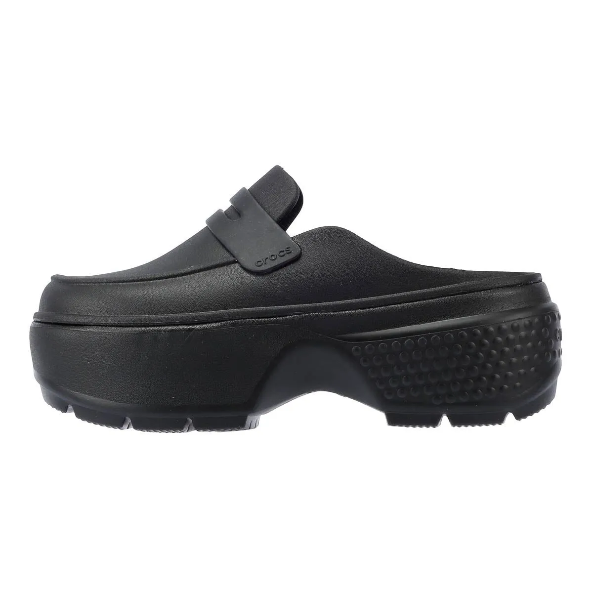 Crocs Stomp Women's Black Loafers