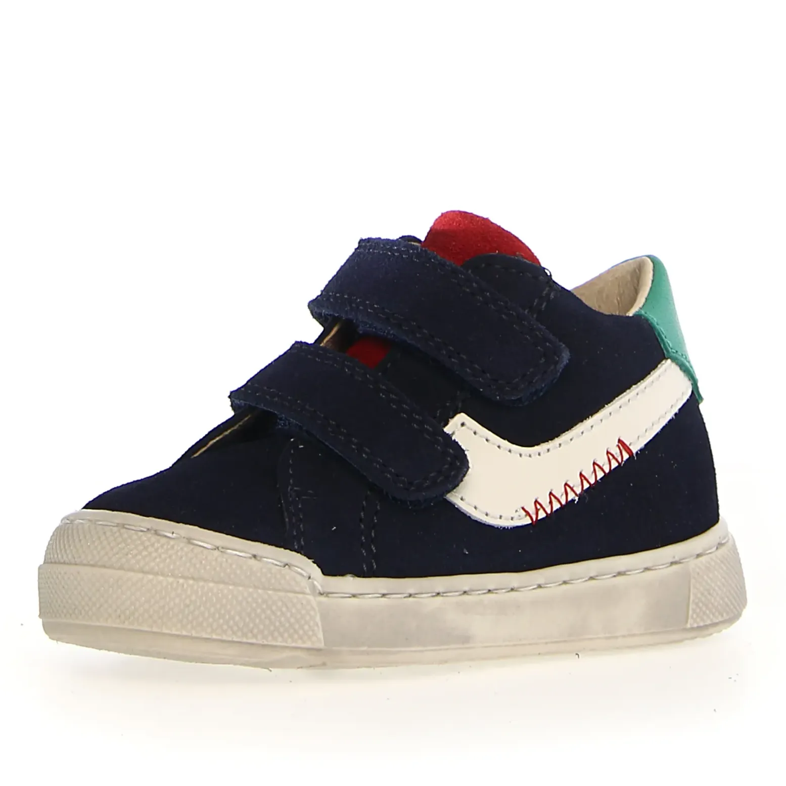 Falcotto Palom Vl Boy's and Girl's Casual Shoes - Navy/Milk/Green