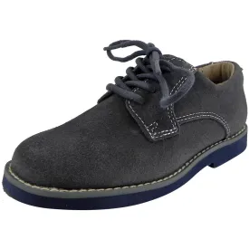 Florsheim Boy's Kearny Suede Classic Lace Up Oxford Shoes Grey