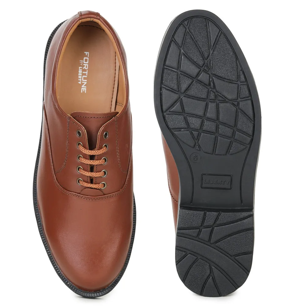 Fortune (Tan) Classic Oxford Shoes For Men By Liberty