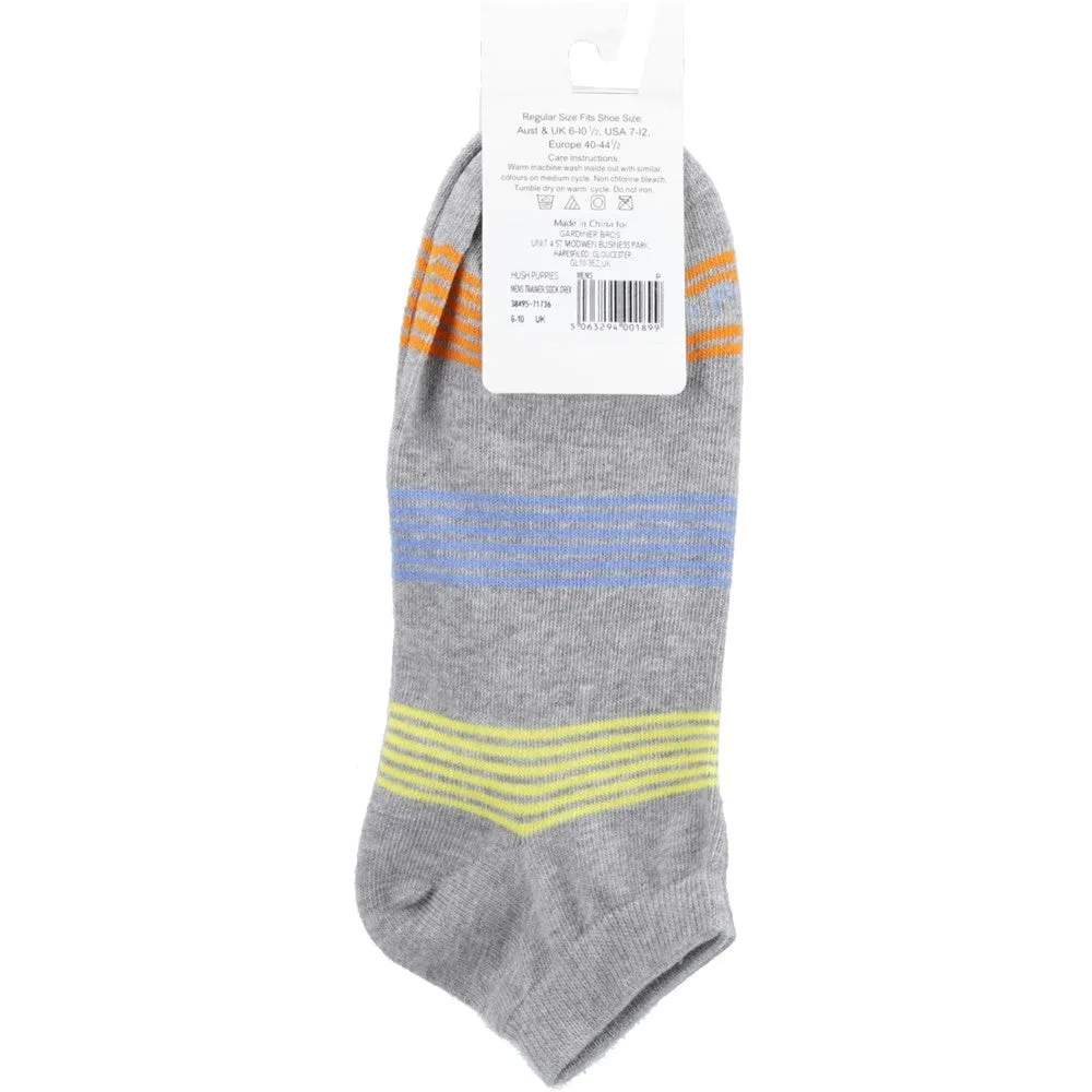 Grey Trainer Socks