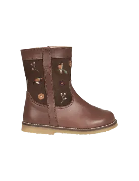 Lorride Boot Birds - Hazelnut