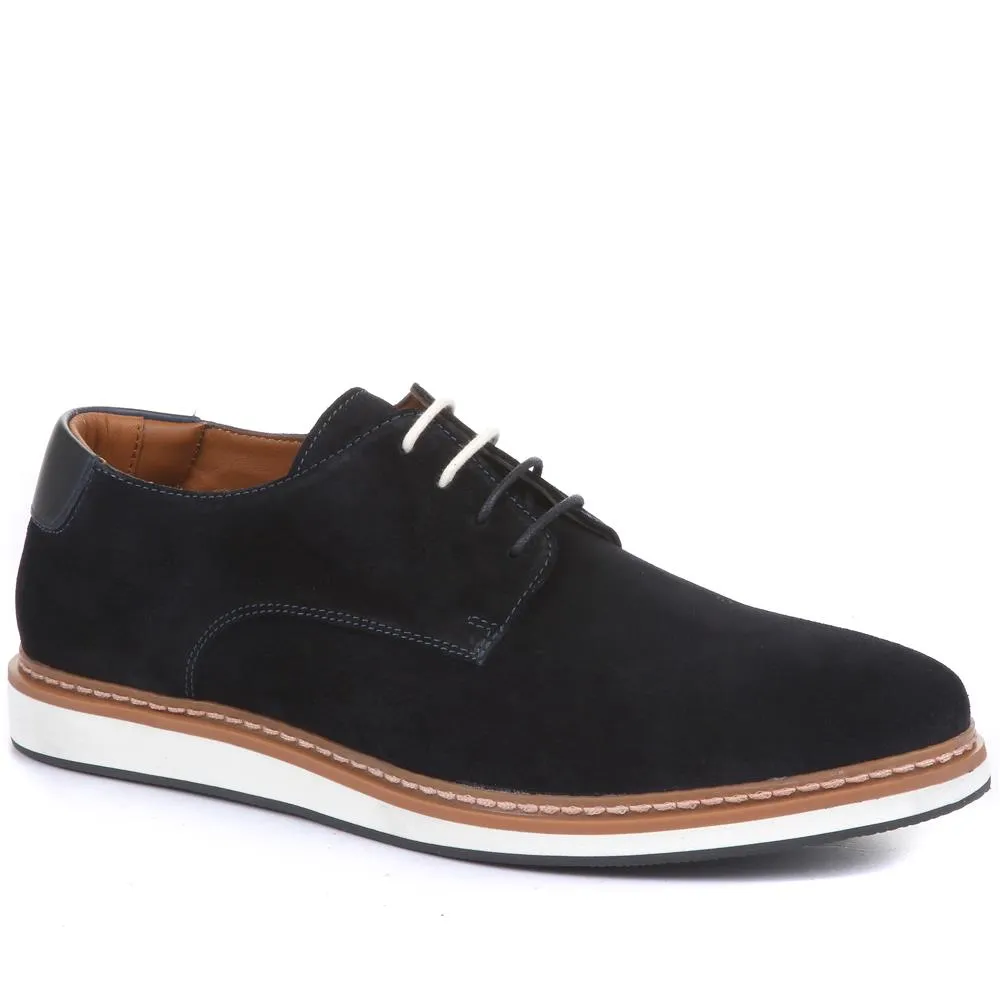 Lowen Suede Casual Lace-Ups - LOWEN / 319 994