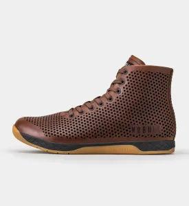 Men's Leather Trainer High-Top