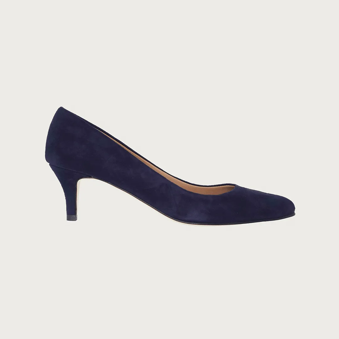 MILK DECOLTE NAVY SUEDE