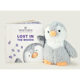 Night Time Story with Microwavable Soft Toy Penguin Lost in the Woods