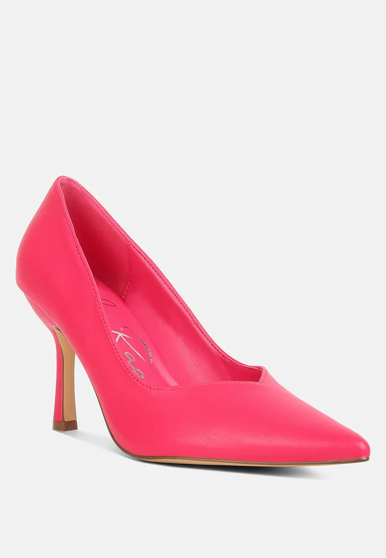 Rarity Point Toe Stiletto Heeled Pumps