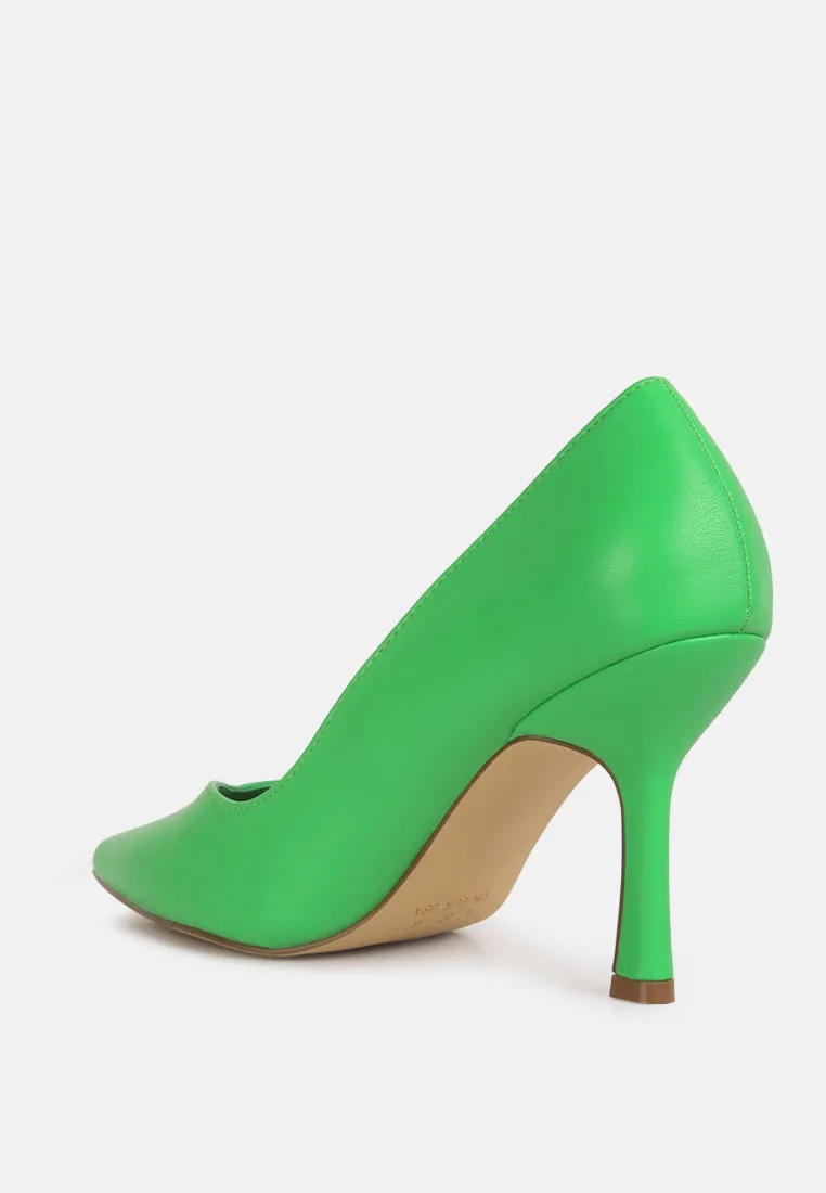 Rarity Point Toe Stiletto Heeled Pumps