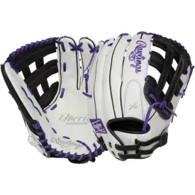 Rawlings Liberty Advanced Limited 2.0 13" Fastpitch Glove-Black-Purple: RLA1306-PU