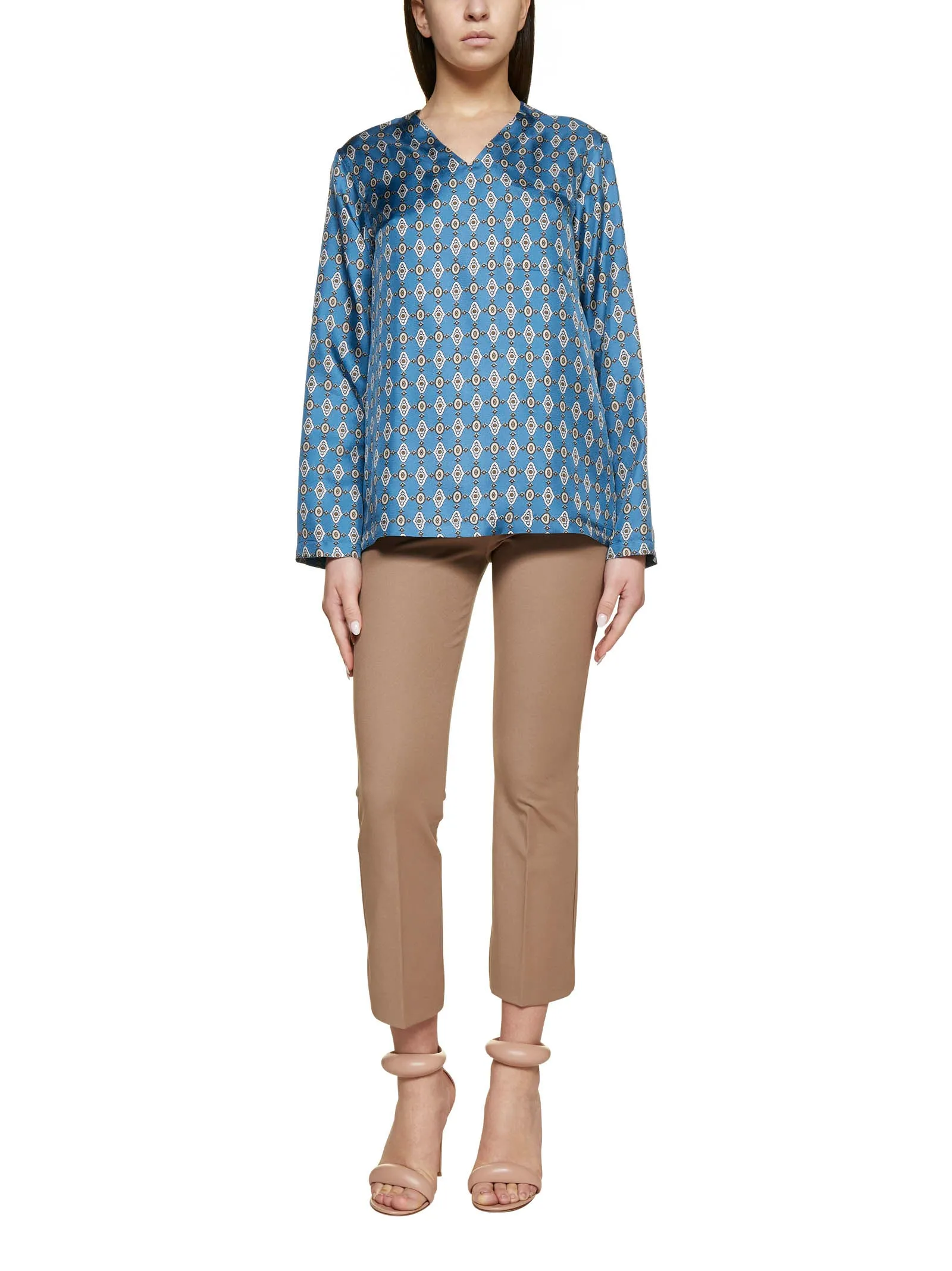 'S Max Mara Cine Printed Shirt