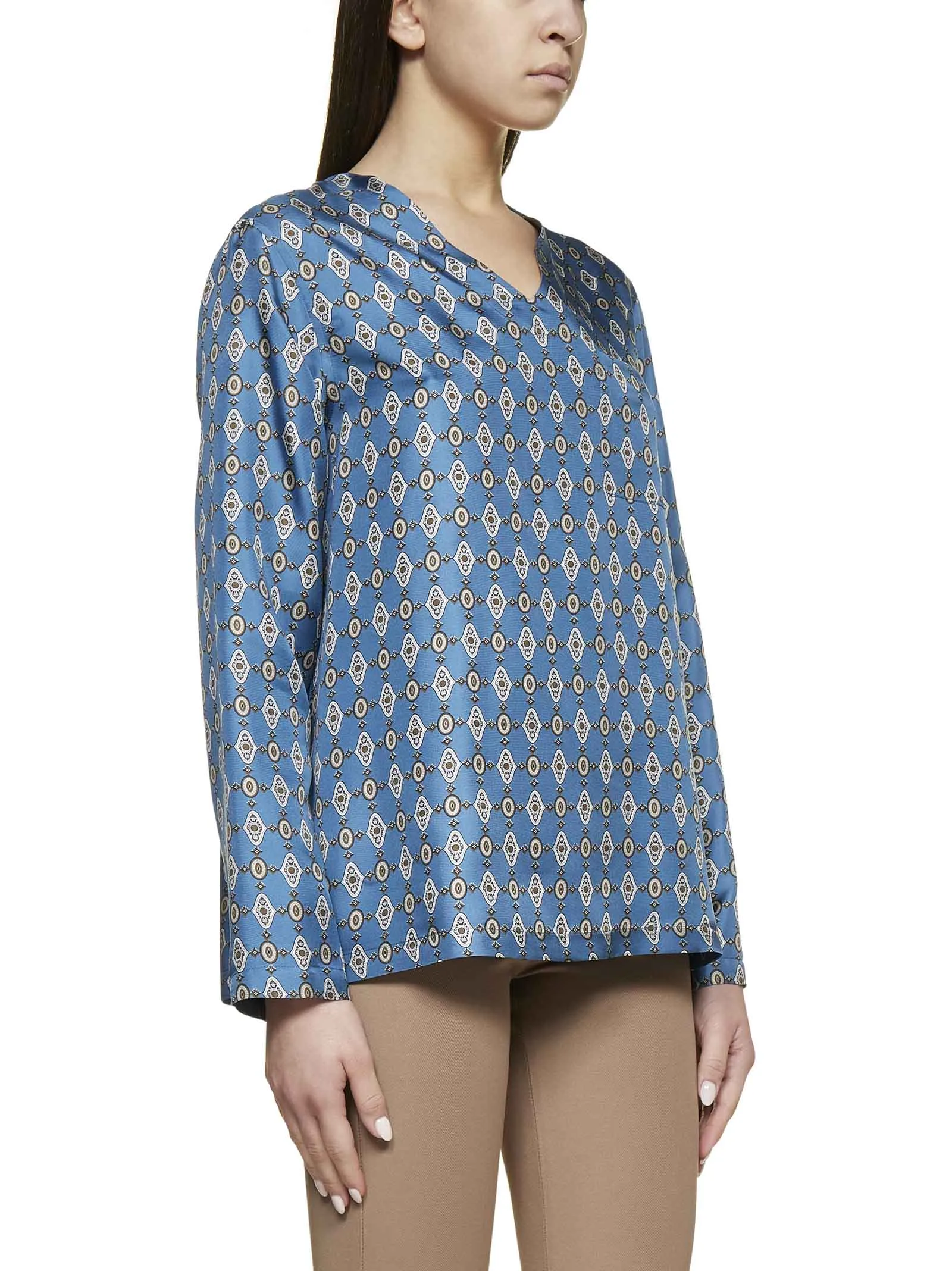 'S Max Mara Cine Printed Shirt