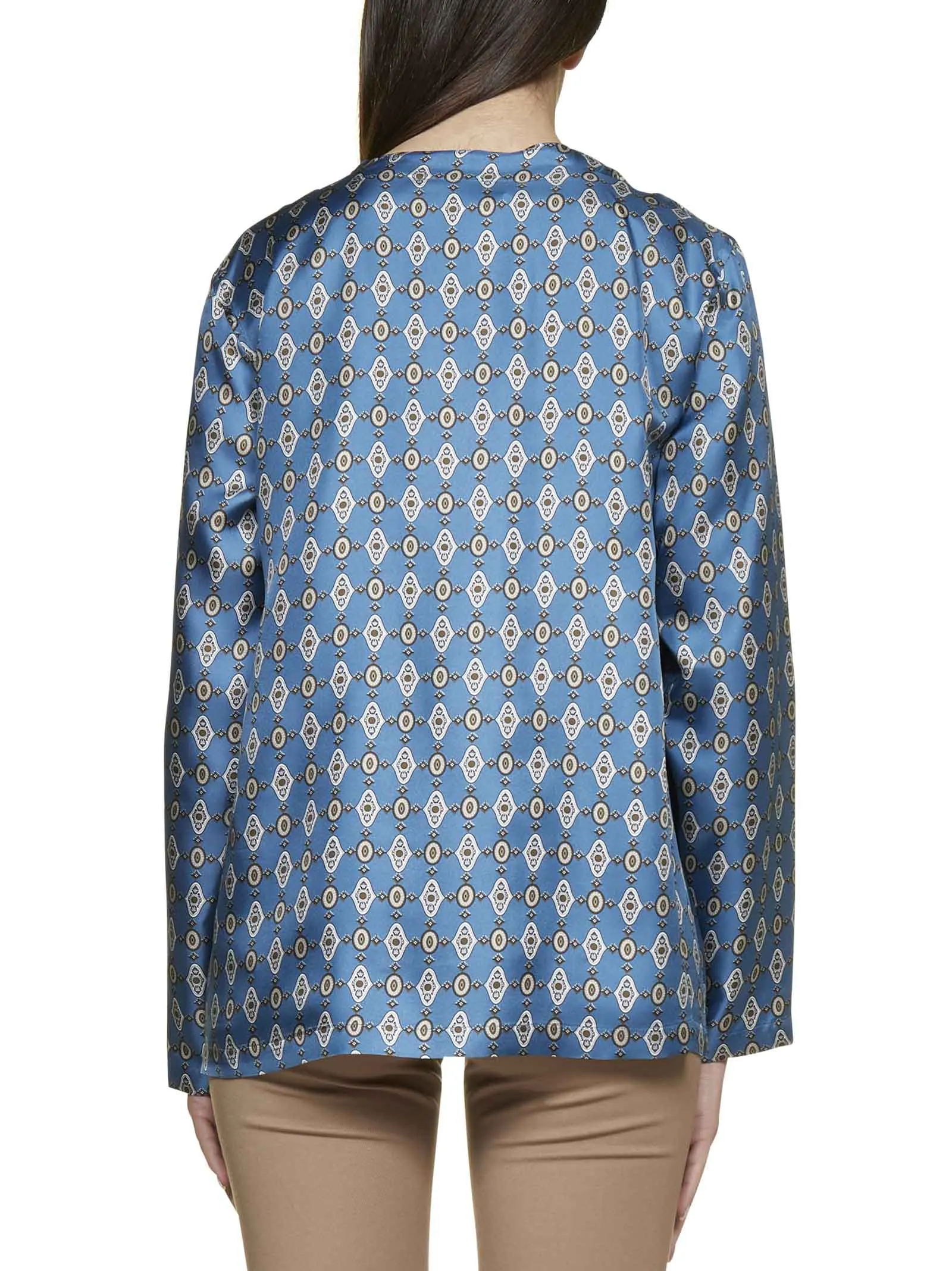 'S Max Mara Cine Printed Shirt