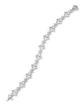 Secret Garden Diamond Platinum Bracelet